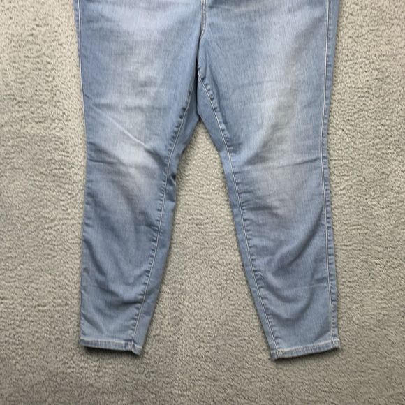 Torrid Jeans Womens 22R Jeggings Light Wash HIgh Rise Denim Stretch - Picture 3 of 16